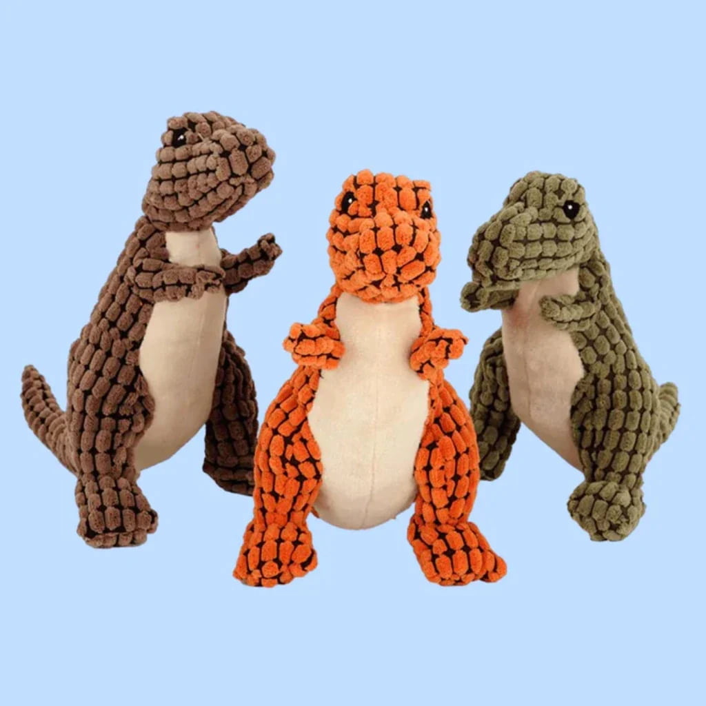 Paws Approved Indestructible Robust Dino Toys for Dogs